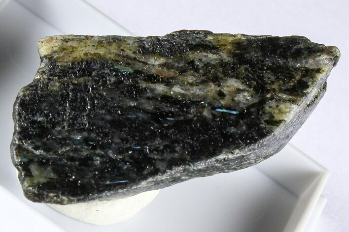 Tumbled, Flashy Nuummite Stone - Finland #380598